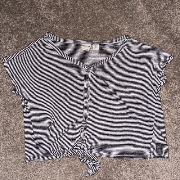 Rachel Zoe Striped Linen Top! - Picture 6 of 9